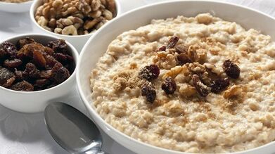 Porridge de leite para gota